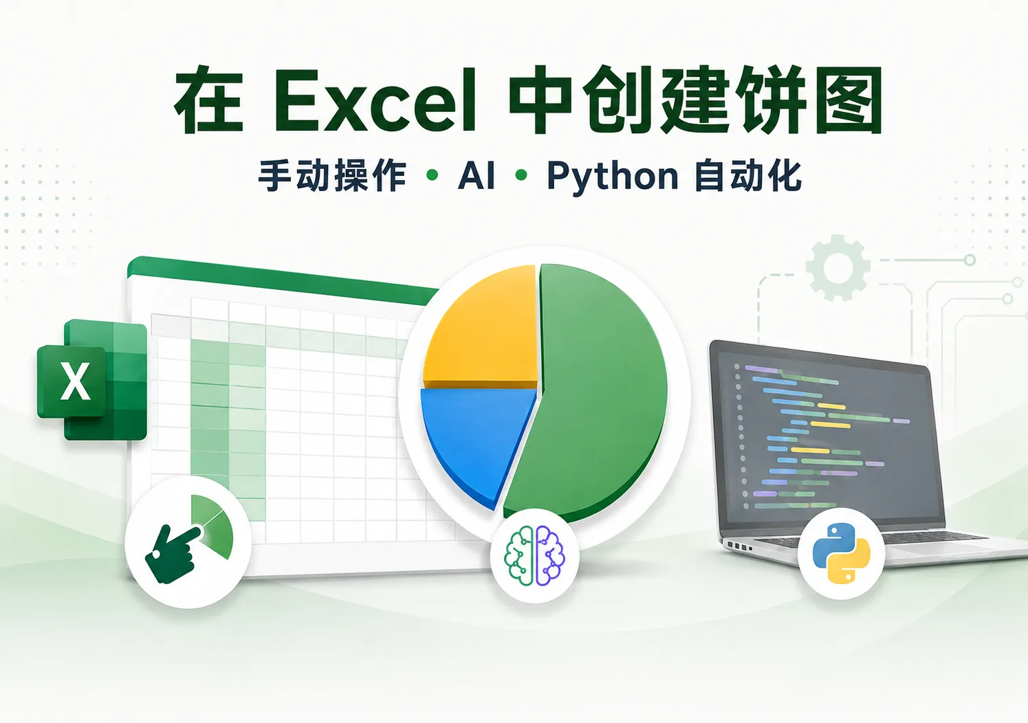 如何在 Excel 中创建饼图:分步指南
