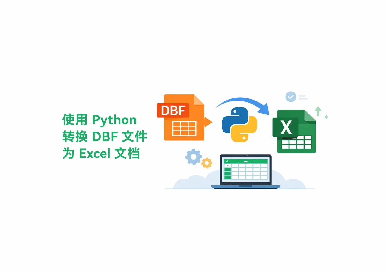 使用 Python 命令轻松将 DBF 转换为 Excel 文档