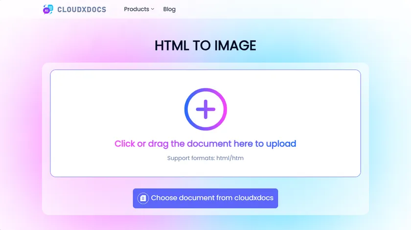 在线将 HTML 转换为图片