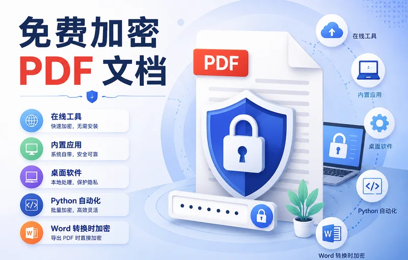 如何免费为 PDF 设置密码?(5 种简单有效的方法)